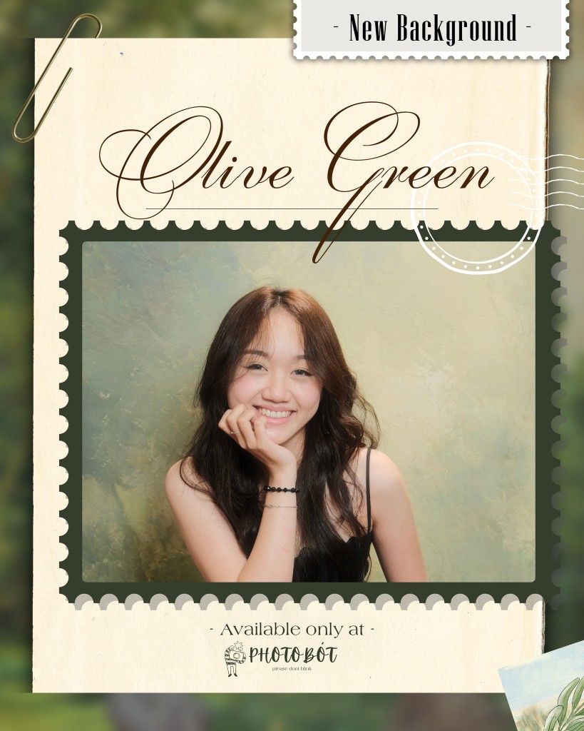Background mới Olive Green ở Photobót
