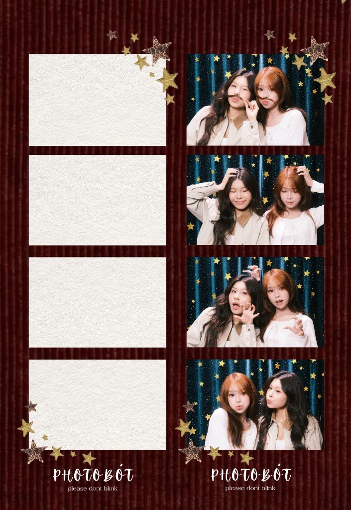 Dải ảnh Photobót nền sao